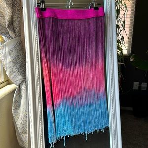 Fringe skirt